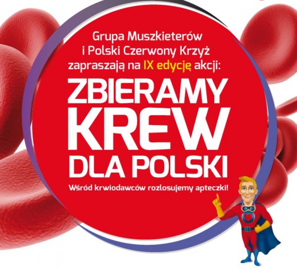 Twoja krew ma moc ! Podziel się nią razem z Intermarche w Grójcu !