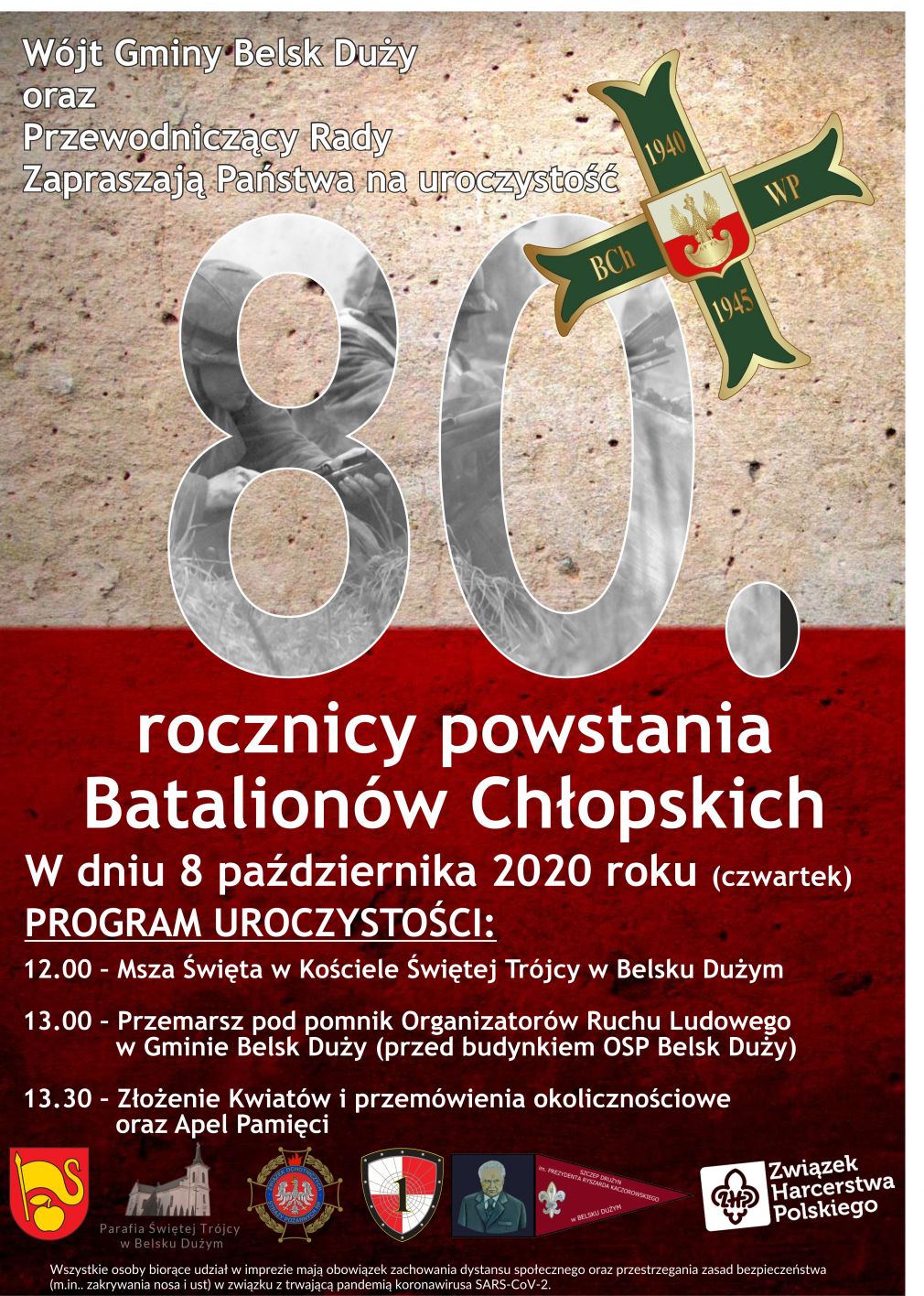 80. rocznica powstania Batalionów Chłopskich