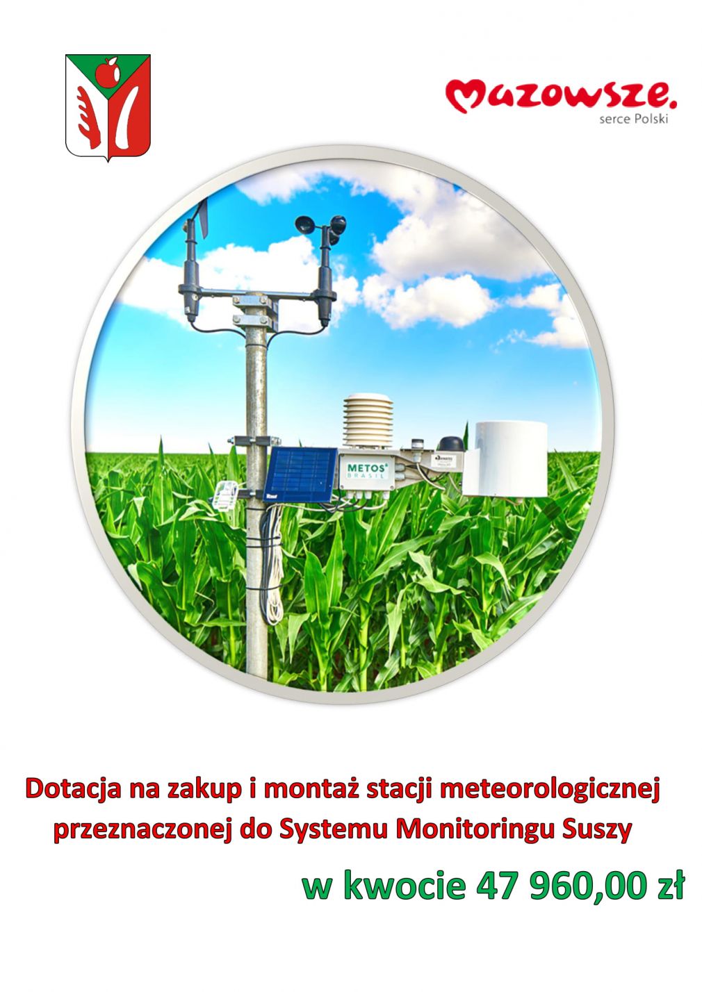 Monitoring suszy w gminie Chynów