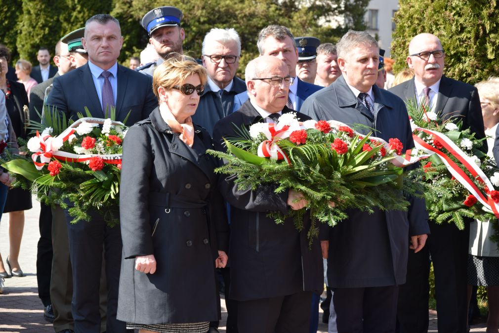 OBCHODY 78. ROCZNICY ZBRODNI KATYŃSKIEJ  ORAZ 8. ROCZNICY KATASTROFY LOTNICZEJ POD SMOLEŃSKIEM