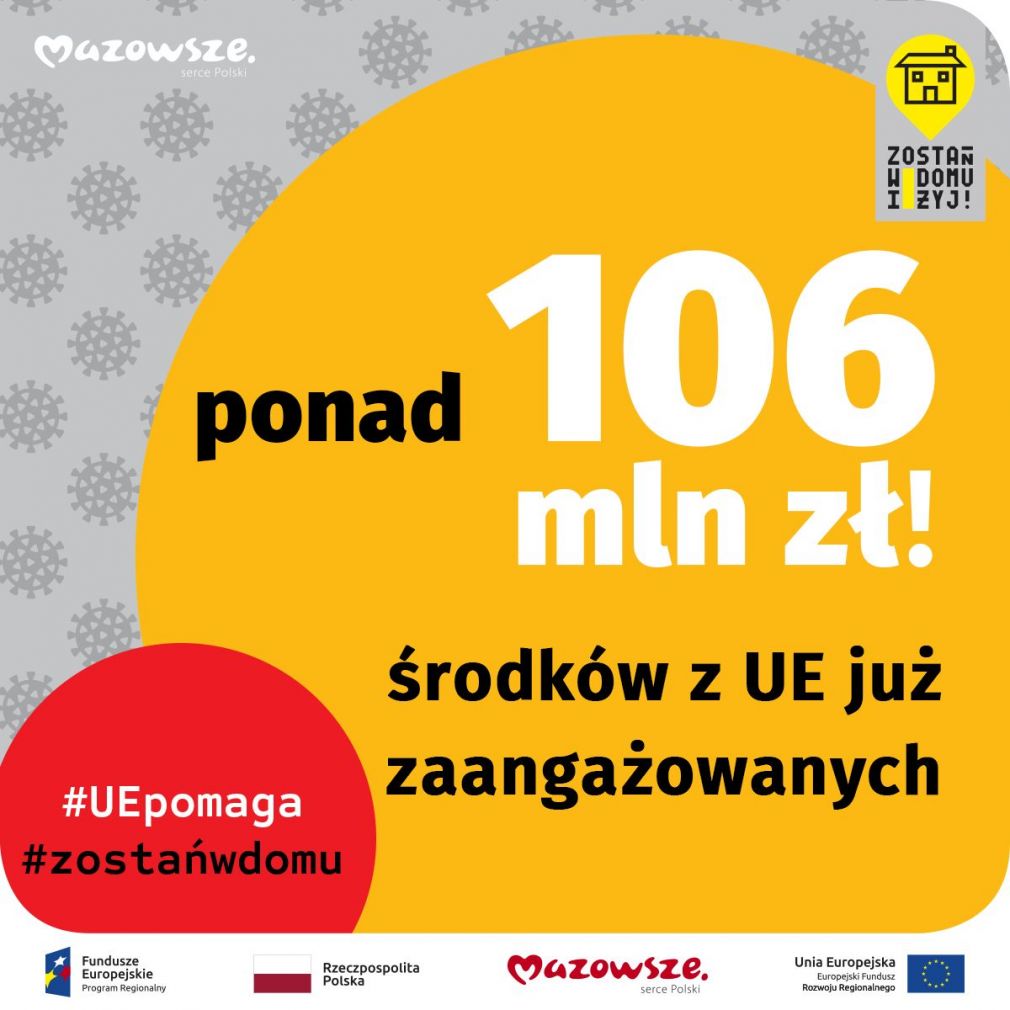 Unia Europejska i samorząd Mazowsza doposażają mazowieckie szpitale