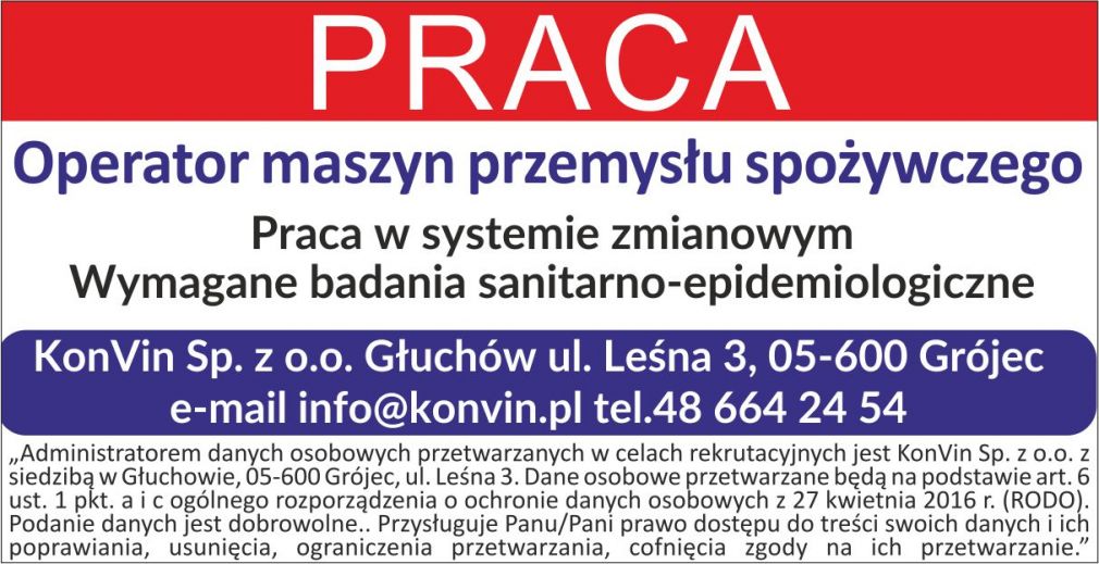 Operator maszyn przemysłu spożywczego