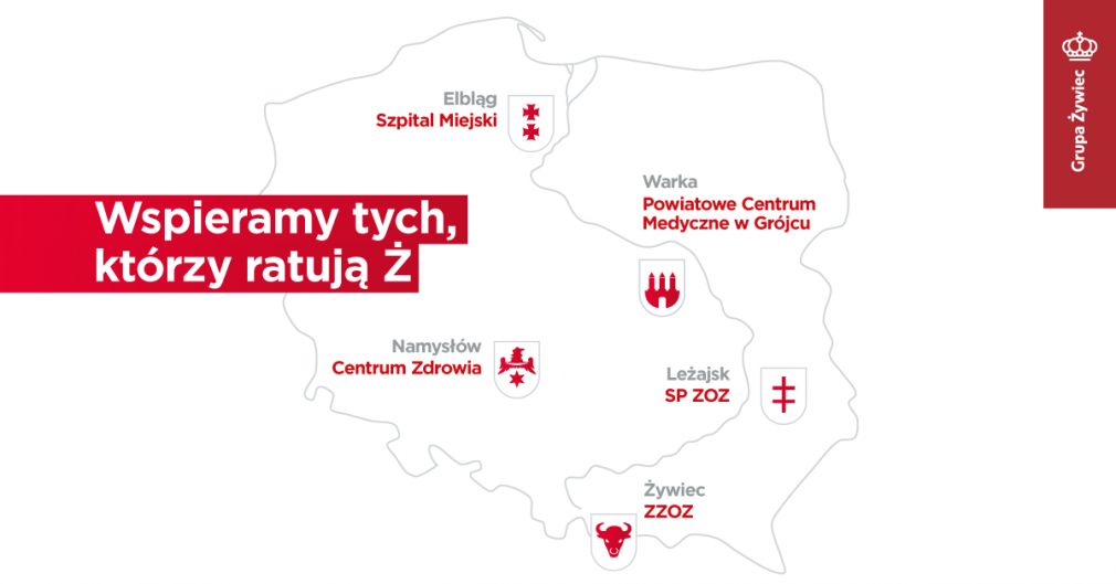 PCM w Grójcu otrzyma respirator i sprzęt wspierający od Grupy Żywiec