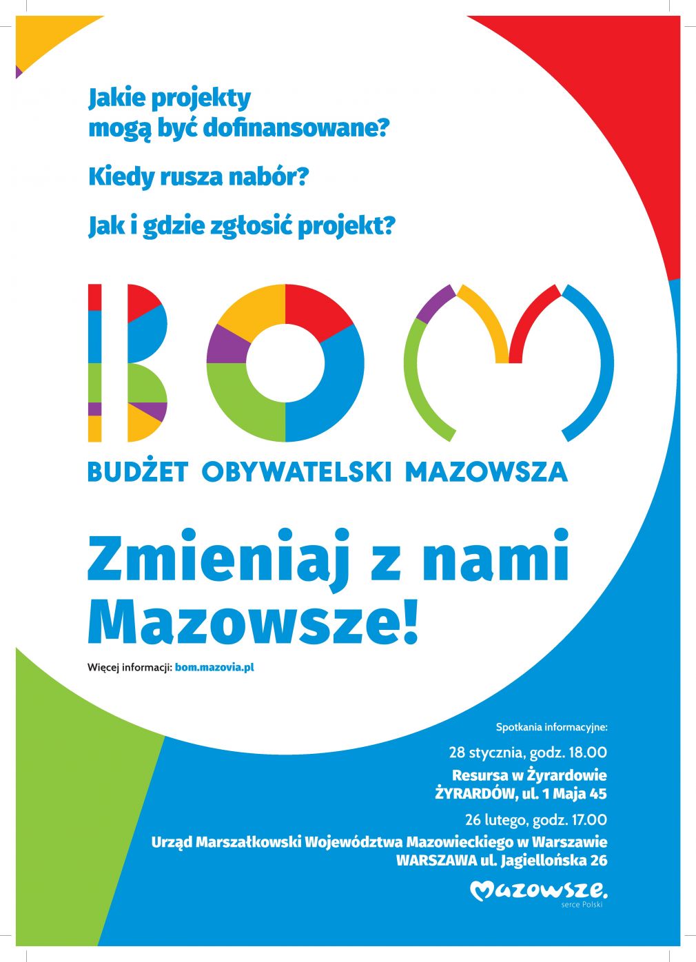 JUŻ W MARCU NABÓR PROJEKTÓW DO BUDŻETU OBYWATELSKIEGO MAZOWSZA