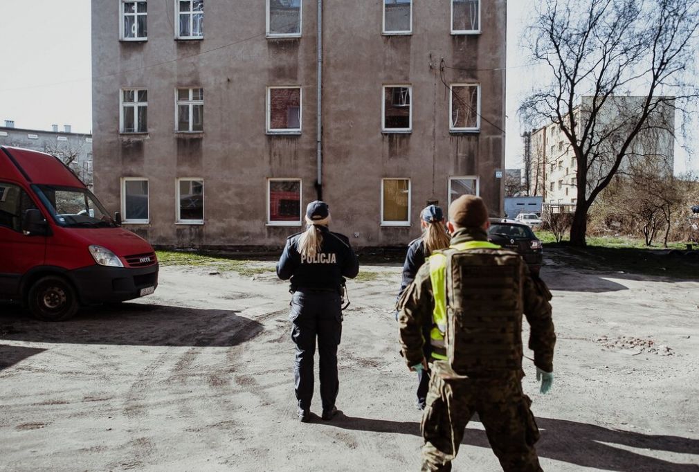 Terytorialsi wspierają policjantów z Grójca