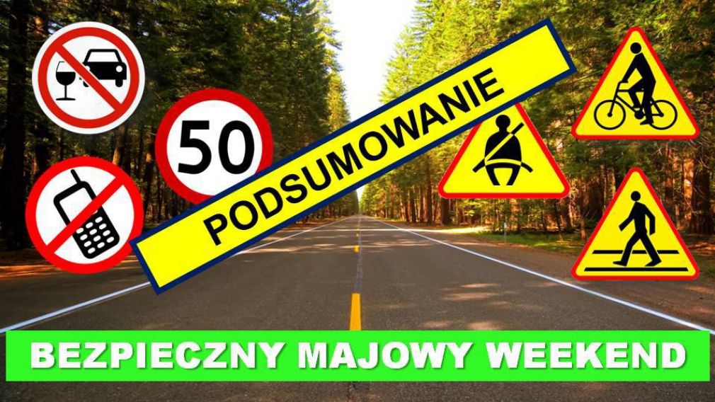 Bezpieczny weekend majowy na drogach powiatu