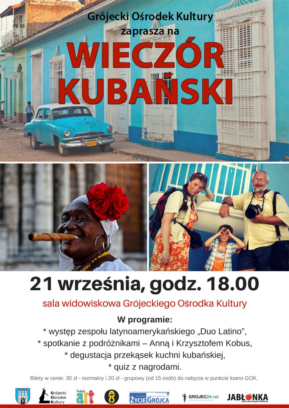 Wieczór kubański w GOK